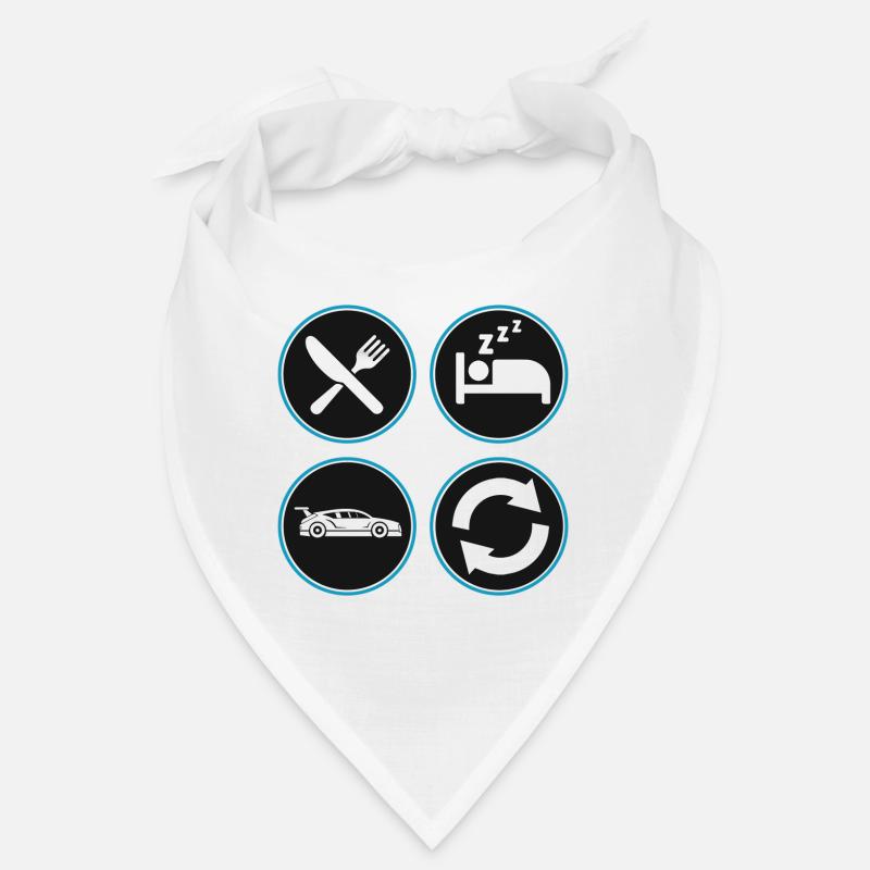 Manger - dormir - conduire Bandana