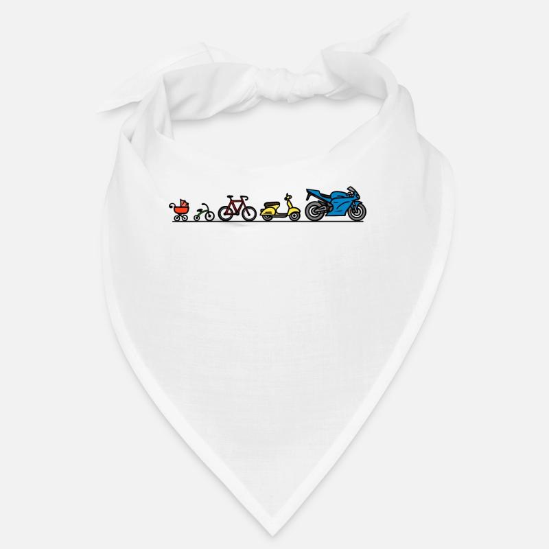 Motorrad Motorräder Evolution Entwicklung Biker Bandana