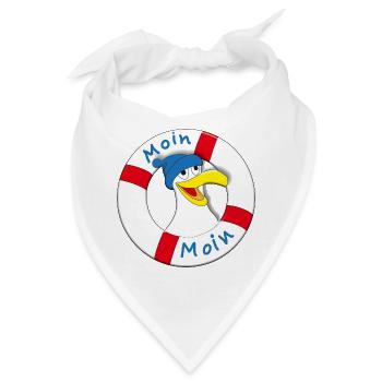 MOIN MOIN - Bandana - Weiß - Vorne