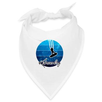 Kitesurfing Kiteboarding - Bandana - Weiß - Vorne