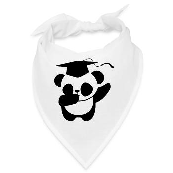 Matura Prüfung Bestanden Schulabschluss Abitur - Bandana - Weiß - Vorne