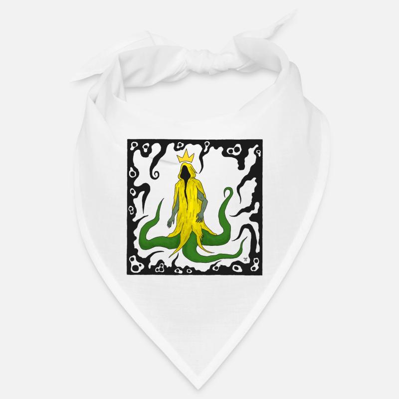 roi dans le carré jaune Bandana