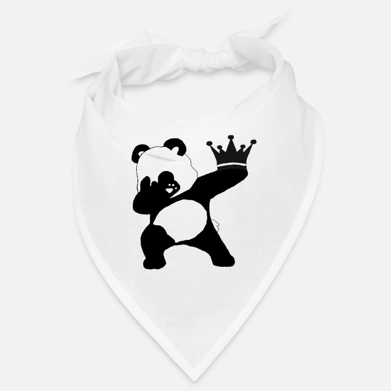 dabbing Panda Krone Bandana