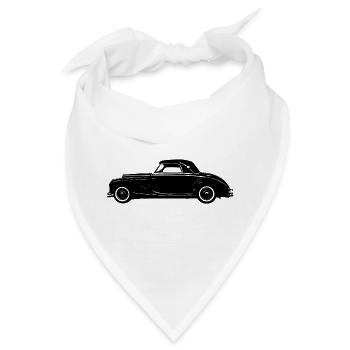 Schönes Coupés aus den 50er Jahren Deutschland - Bandana - Weiß - Vorne