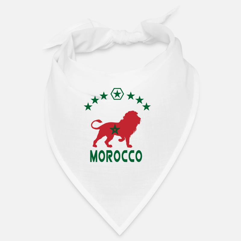 Conception du Lion du Maroc Bandana