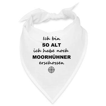 Moorhühner | Kindheit - Bandana - Weiß - Vorne