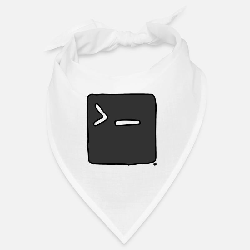 Eingabeaufforderung Terminal Computer CMD - Bandana - Weiß