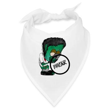 Handy-Zombie - Bandana - Weiß - Vorne