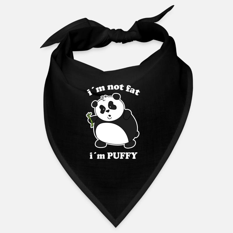 Ich bin nicht fett panda Bandana