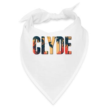 Partnerlook | Bonnie Clyde Beziehung Liebling Paar - Bandana - Weiß - Vorne