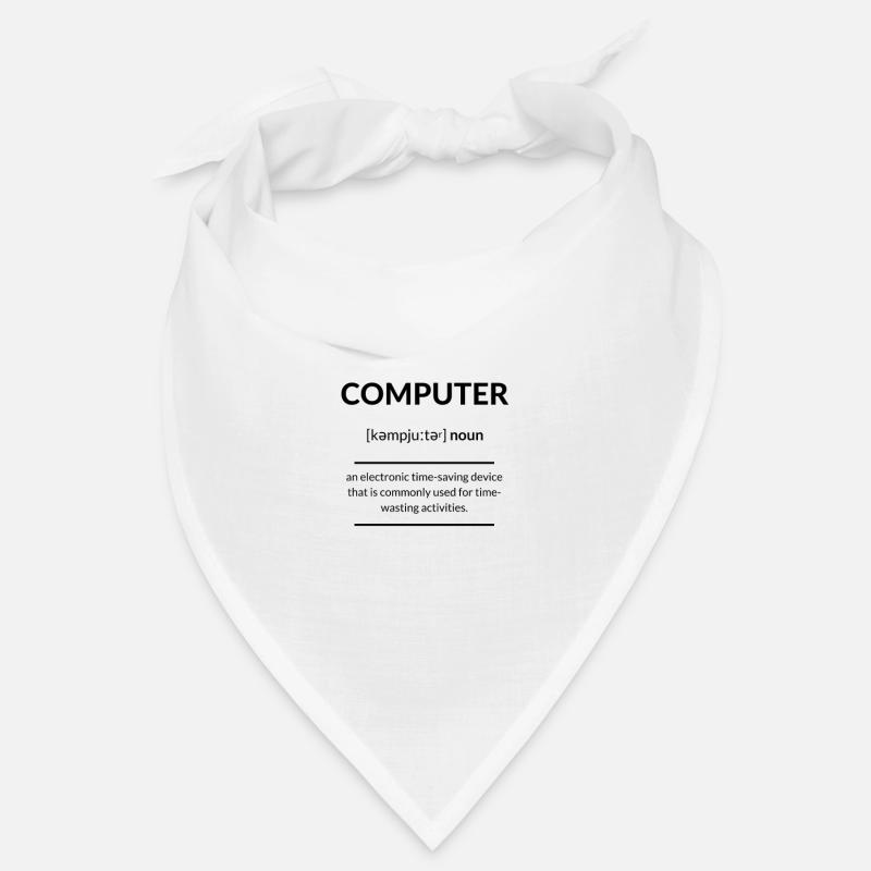 Computer 2k20 Edition - Bandana - Weiß