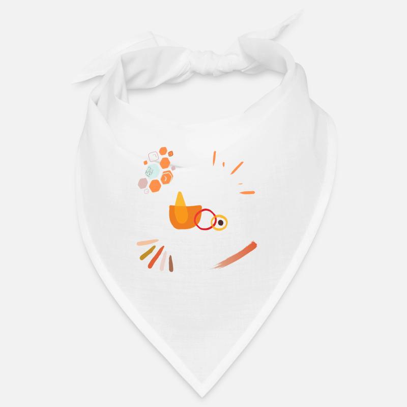 Ockerfarbene Farbe Bandana