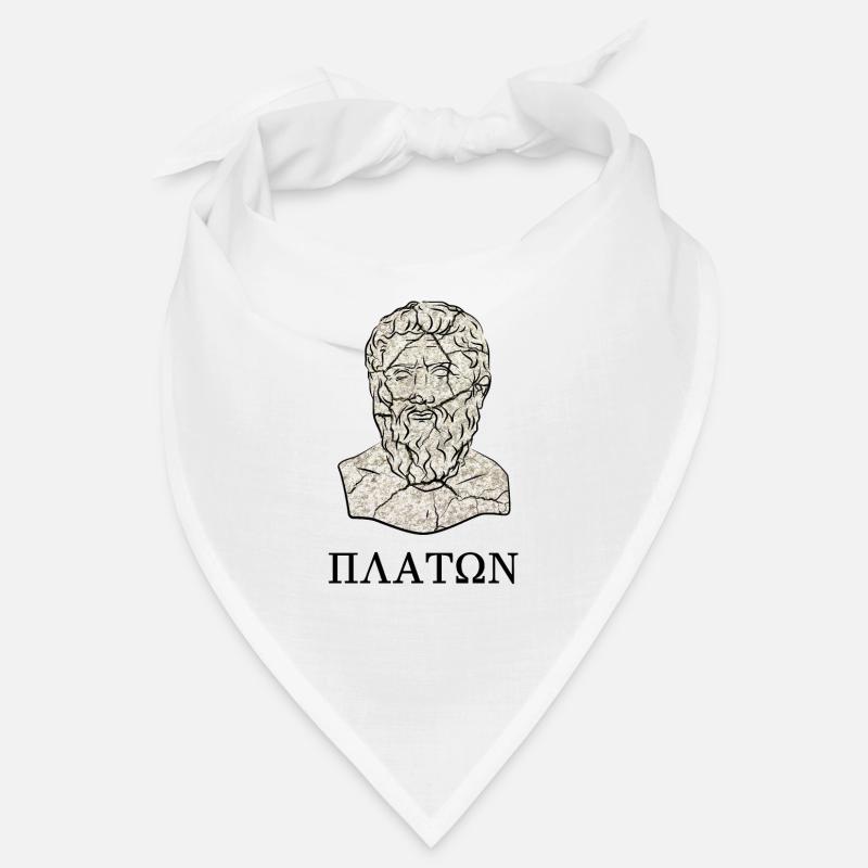 Platon - Bandana - blanc