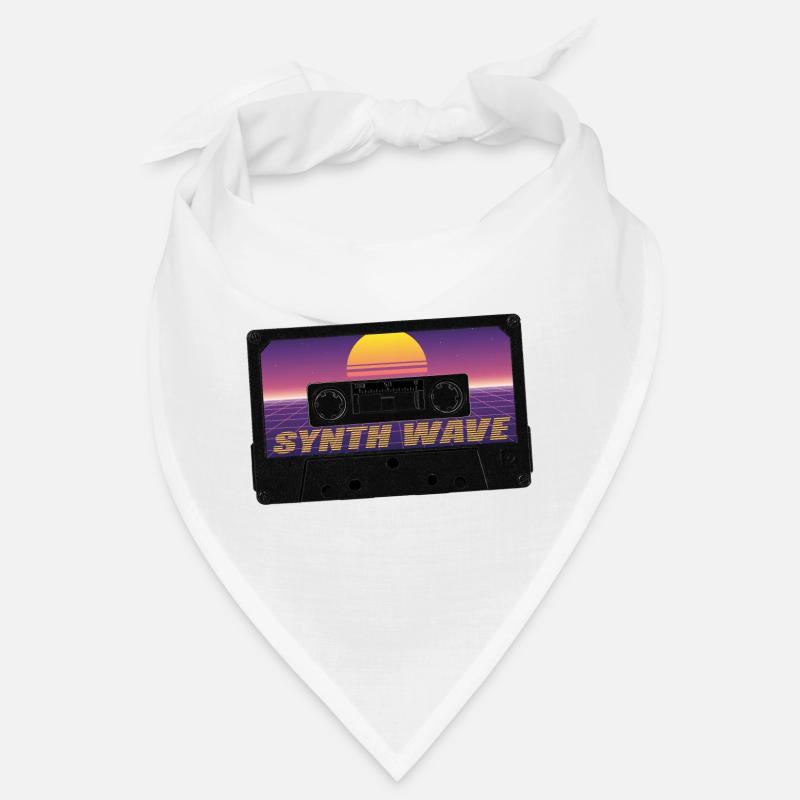 Synth Wave Cassette Bandana