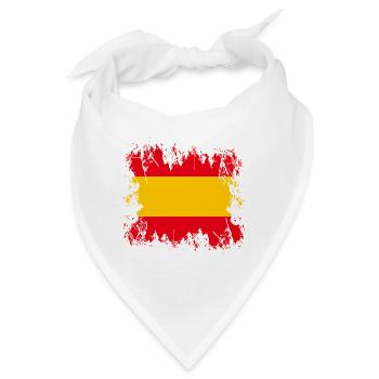 Spanien - Spanien - Bandana - Weiß - Vorne