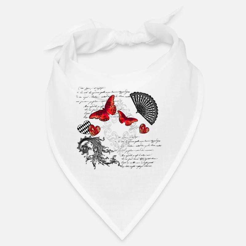 Schmetterlinge romantisch Bandana