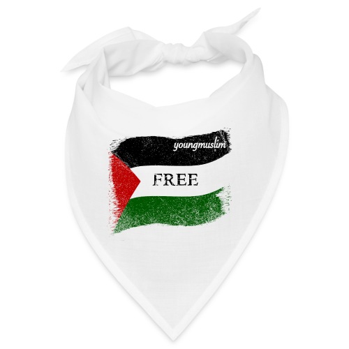 Youngmuslim Free Palestine! - Bandana
