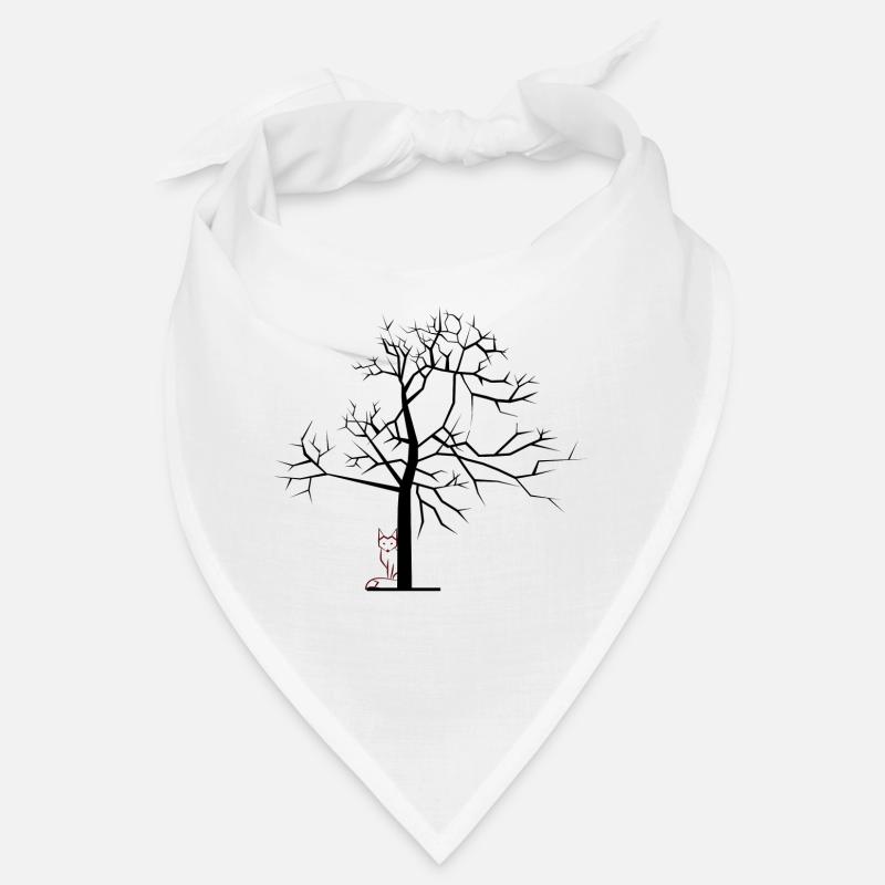 Fox on the tree - discover nature Bandana