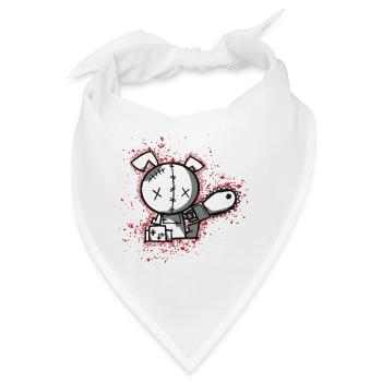 Evil Pets - Dog 2 - Bandana - Weiß - Vorne