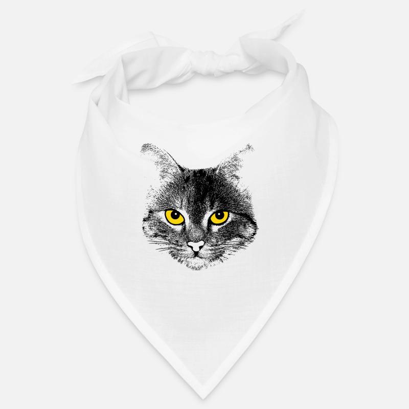 Cat Face Bandana