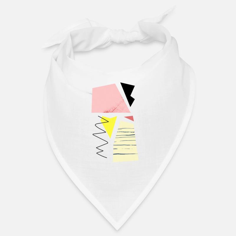Formes et formes abstraites et géométriques de la hanche Bandana