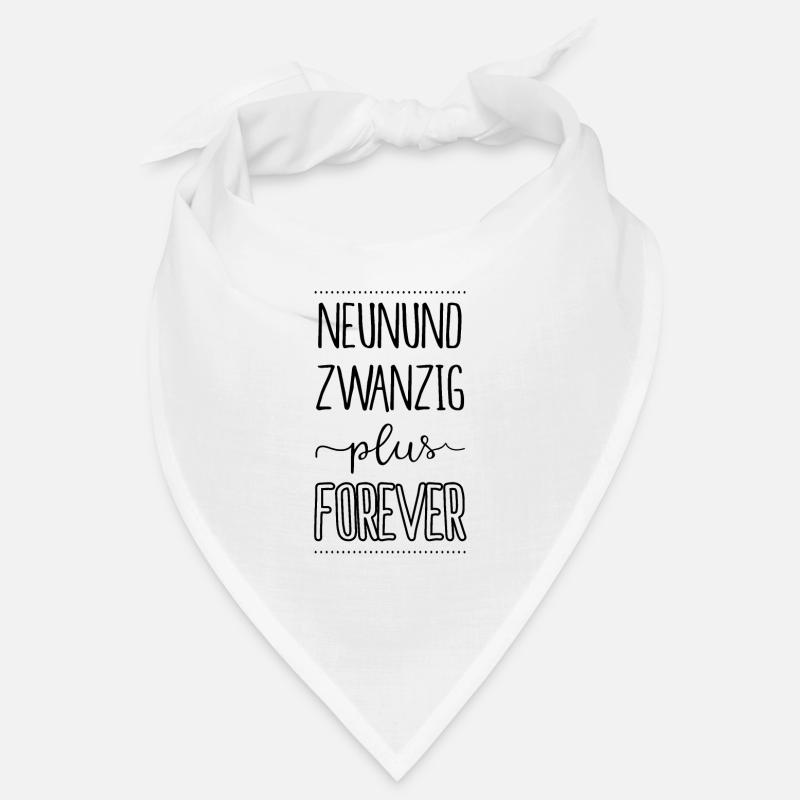 29 plus forever Geburtstag Geschenk Ü30 Bandana