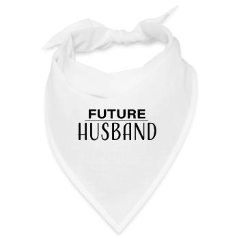 Future Husband - Bandana - Weiß - Vorne