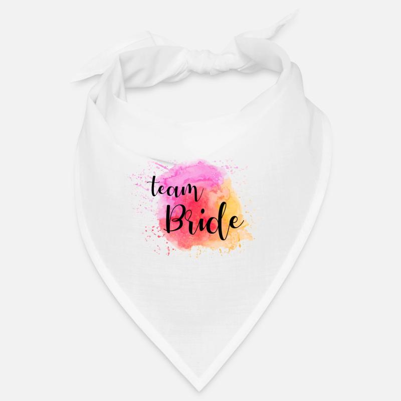 Team Bride JGA - Bandana - Weiß