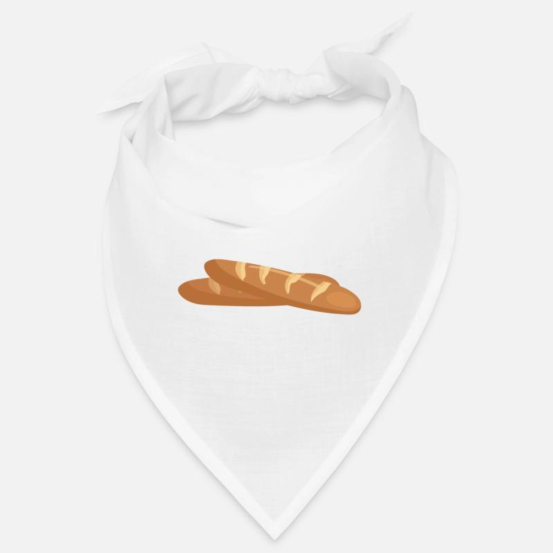 baguette - Bandana - white
