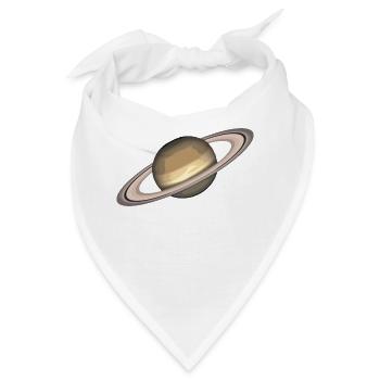 Saturn - Bandana - Weiß - Vorne