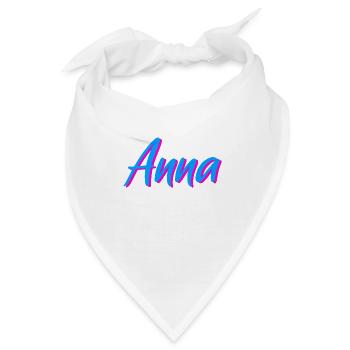 Anna - Bandana - Weiß - Vorne
