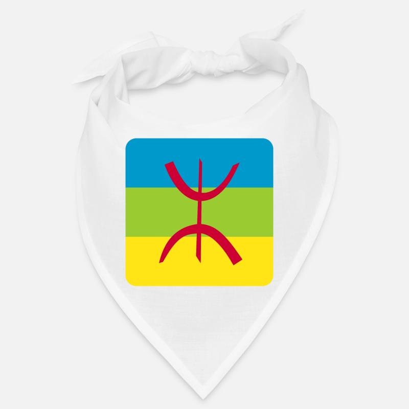 autocollant drapeau berbère réf amazigh Bandana