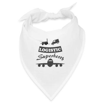 Logistik und Transport - Bandana - Weiß - Vorne