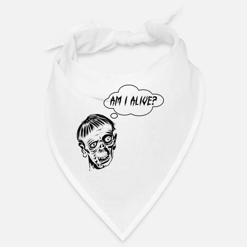 Zombie avec bulle de dialogue Bandana