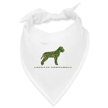 Lagotto Romagnolo - Bandana - Weiß - Vorne