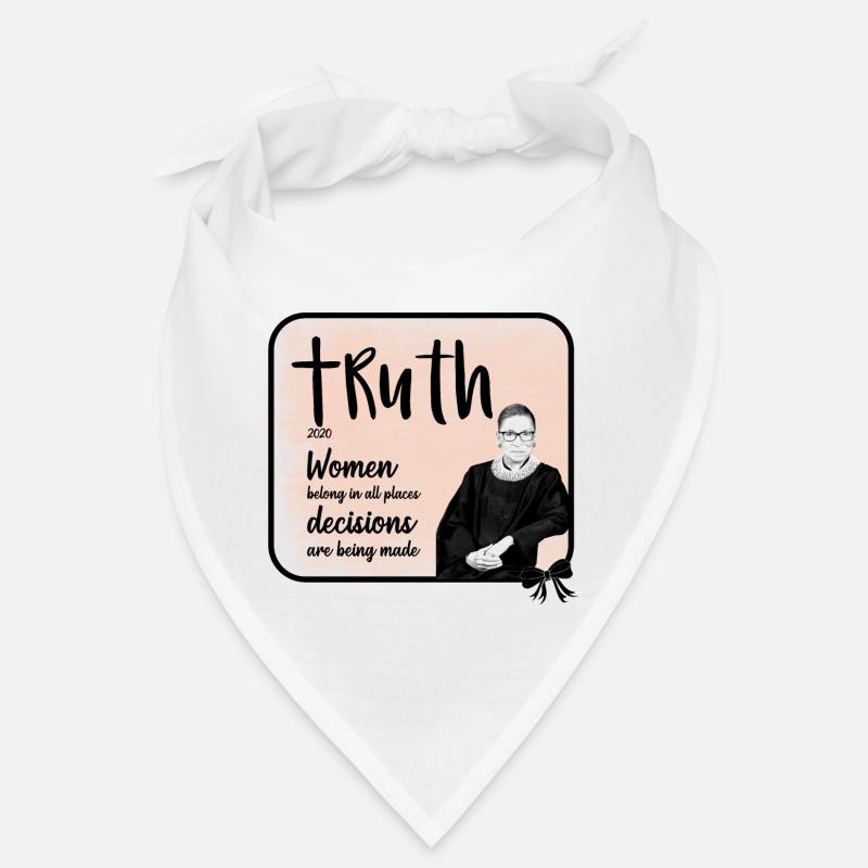 RBG Ruth Bader Ginsburg - citation Bandana