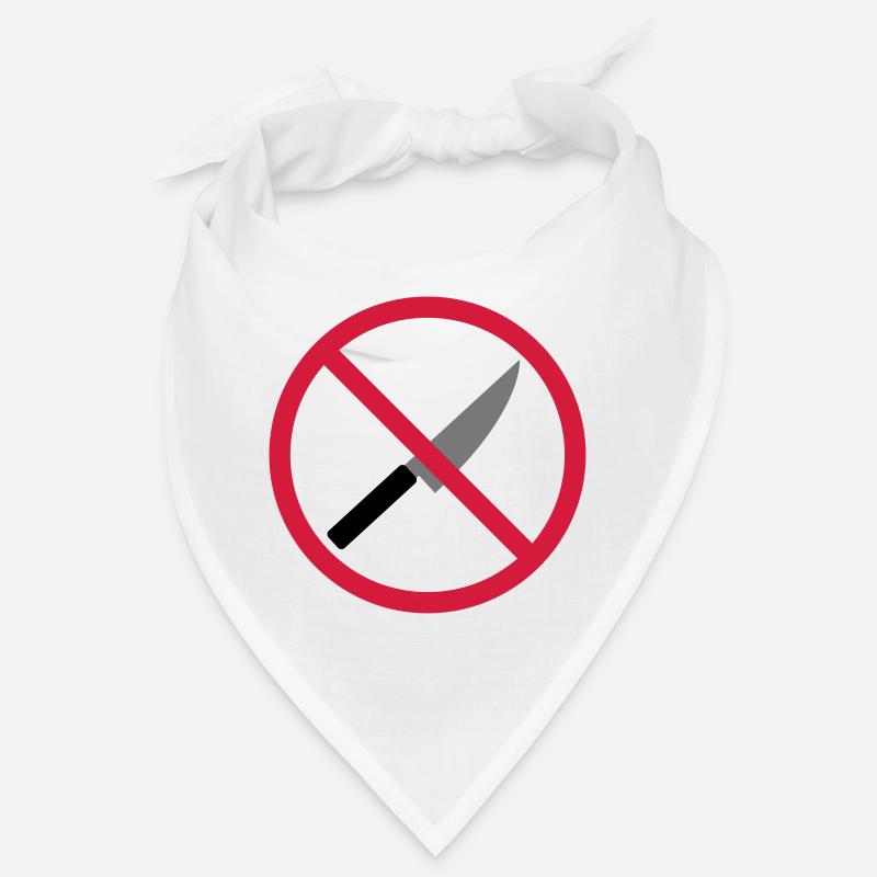 Couteau de signe interdit Bandana