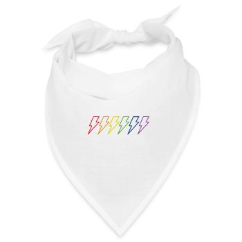 LGBTQ POWER - Bandana - Weiß - Vorne