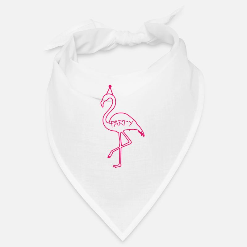 Flamant rose Bandana