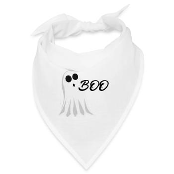 Geist Gespenst - Bandana - Weiß - Vorne