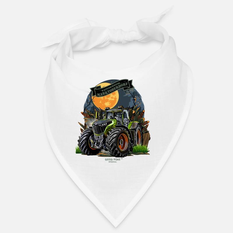 Waffenschmiede Marktoberdorf Traktor Schlepper - Bandana - Weiß