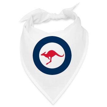 Luftstreiter Australien Luftwaffe Australien - Bandana - Weiß - Vorne