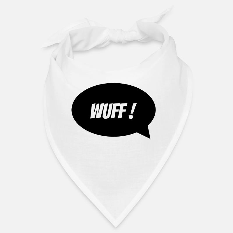 Speech bubble "Woof" Bandana