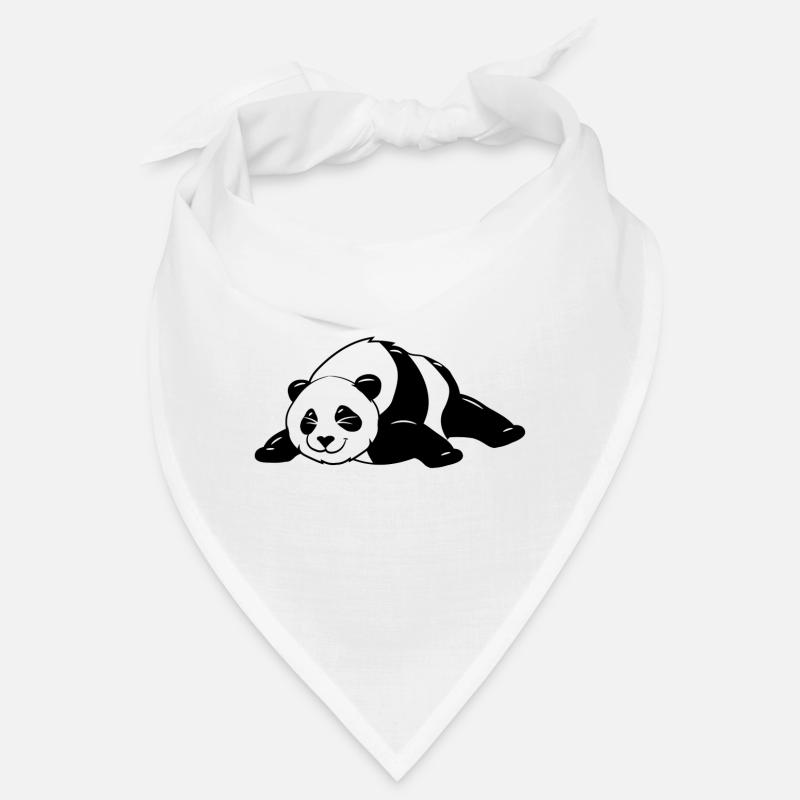Funny Black And White Cute Panda Bear Dance Dab Bandana