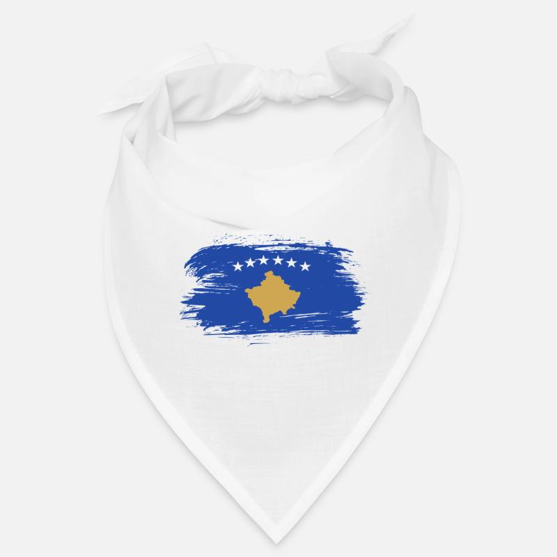 Conception du drapeau du Kosovo / idée cadeau Bandana