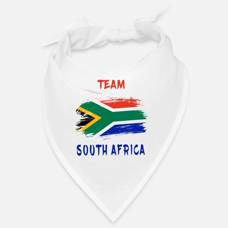 Team Afrique du Sud drapeaux design Bandana