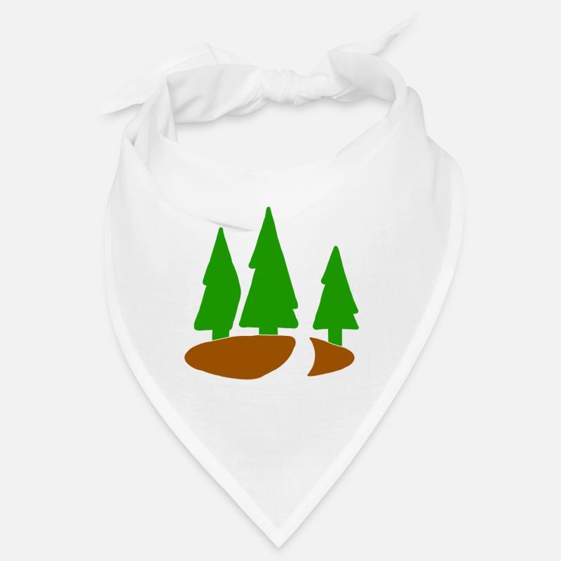 Conifer christmas tree fir tree forest fir tree Bandana