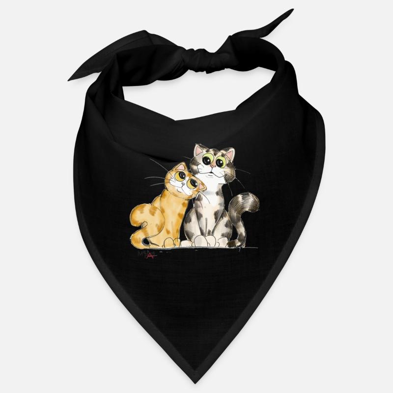 deux chats Bandana