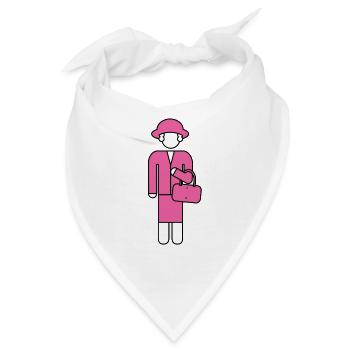 Queen - Bandana - Weiß - Vorne