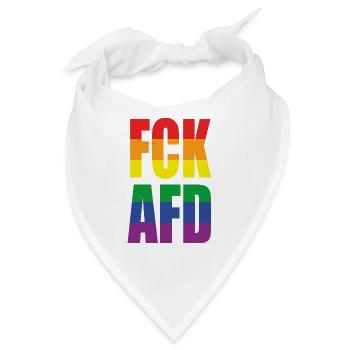 FCKAFD Pride - Bandana - Weiß - Vorne